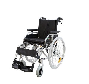 고급형 휠체어  MAX717     보호자용 드럼식 브레이크